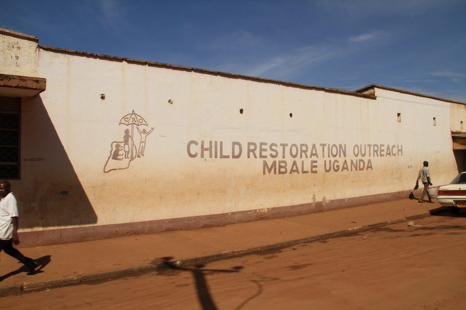 A historical photo from Child Restoration Outreach Uganda's early years