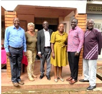 Members of the Child Restoration Outreach Uganda board