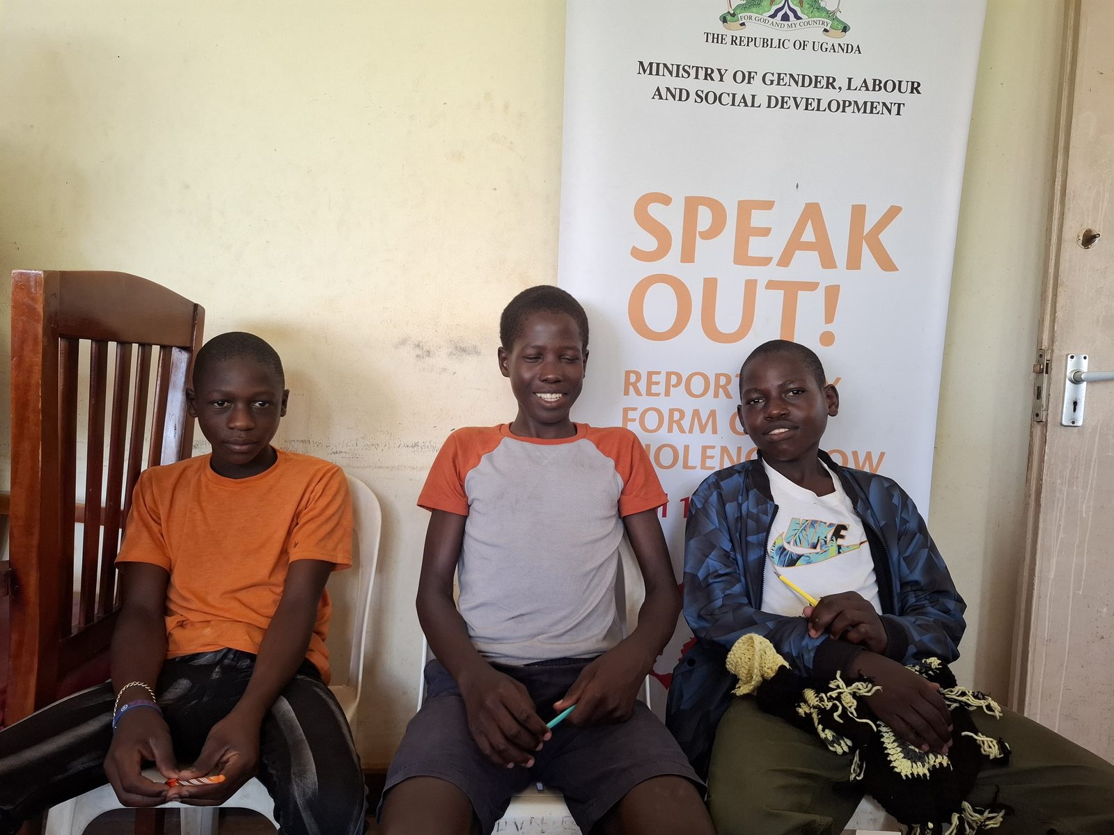 Stakeholders at a sensitisation meeting