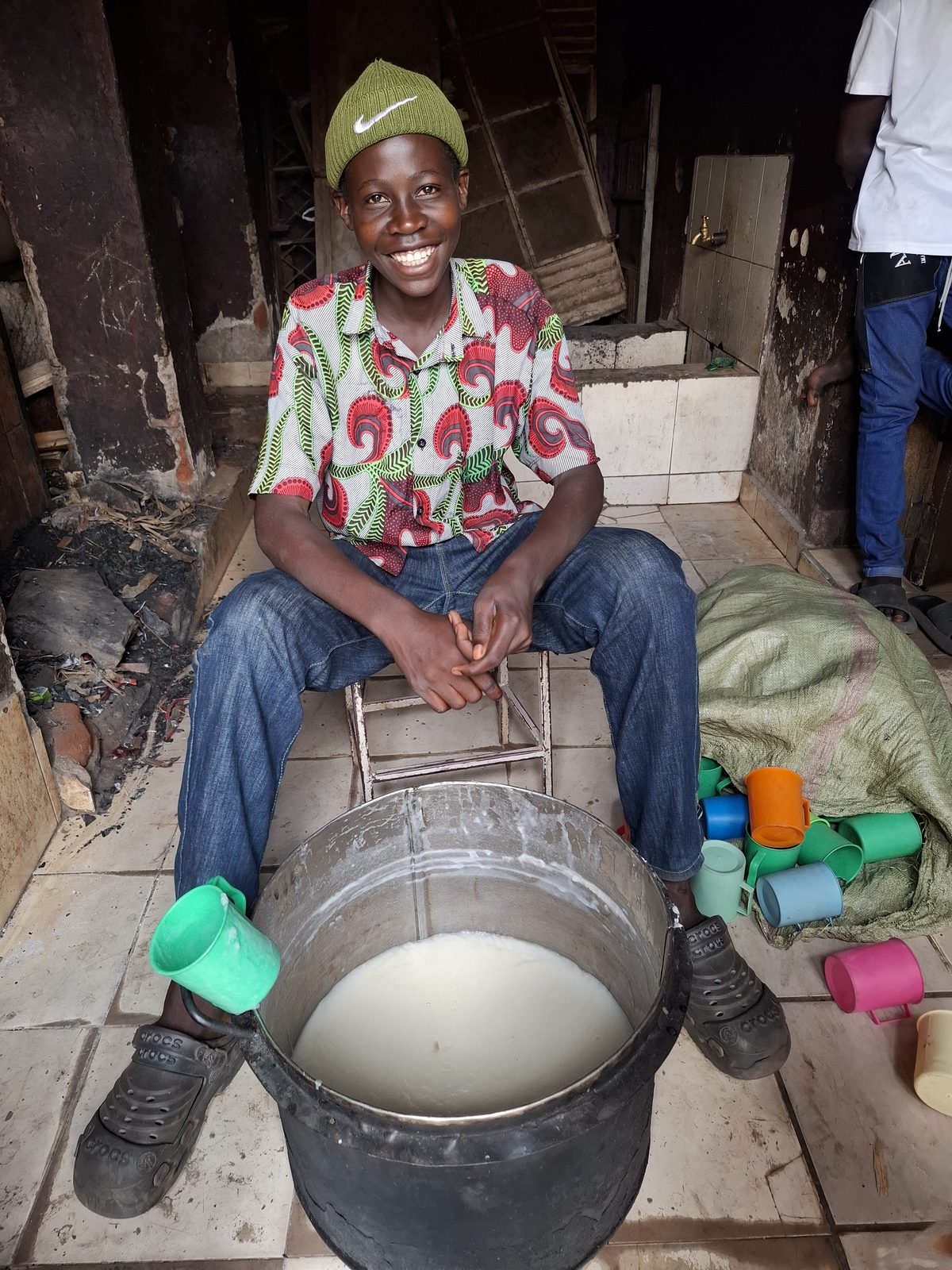 Health and Nutrition programme impact in 2025 – a child receiving care
