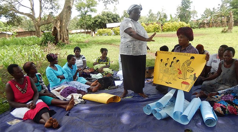 Socio-economic Strengthening programme impact in 2025 – savings group meeting