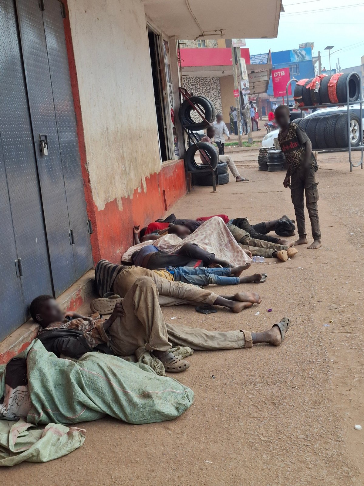 Children in a street situation